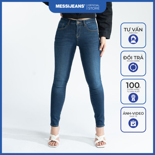 Quần jeans dài nữ ống ôm MESSIJEANS SJW-761