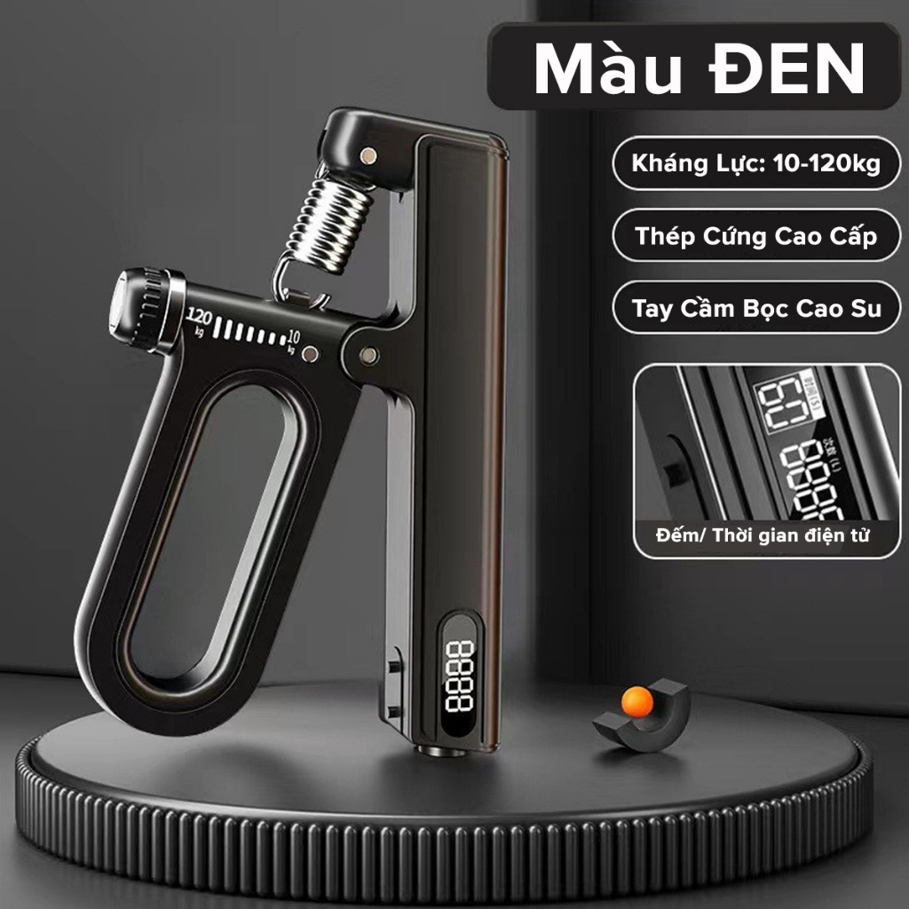 Combo 2 Món: Kìm Bóp Tay Có Máy Đếm Tập Cơ Tay Và Dây Nhảy Thể Lực Tập Gym Hiệu Quả - combo dây nhảy và kìm bóp tay