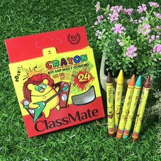 Bút Sáp ClassMate 24 Màu Crayon CL-CR203