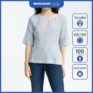 Áo kiểu nữ thắt nơ messijeans ssw-952
