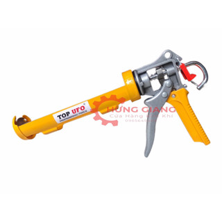 Súng Bắn Keo SILICON Trợ Lực, Tự Ngắt Ống Xoay 360 Hàng CAO CẤP