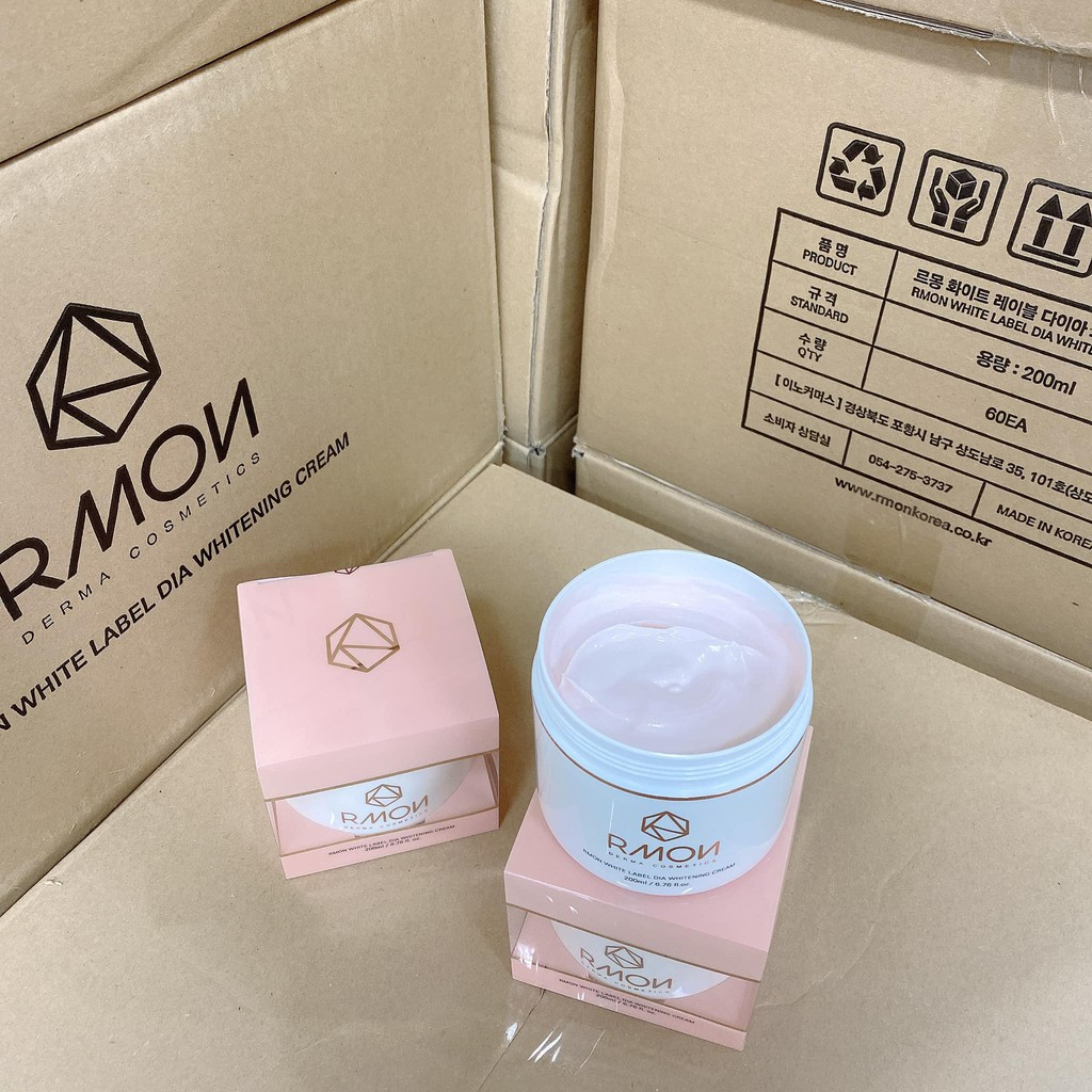 Kem dưỡng trắng da body Rmol dưỡng da toàn thân 200ml Hàn quốc dưỡng da toàn thân làm da sáng đều trắng hồng tự nhiên