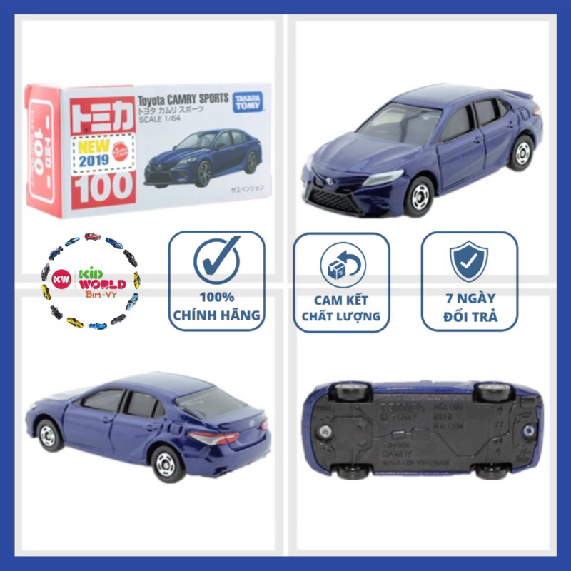Xe mô hình Tomica Box Toyota Camry Sports. MS: 352. Tỷ lệ 1:64.