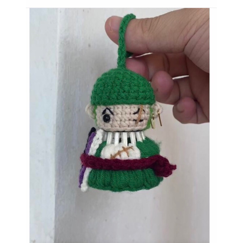 Móc khoá cầu lông len