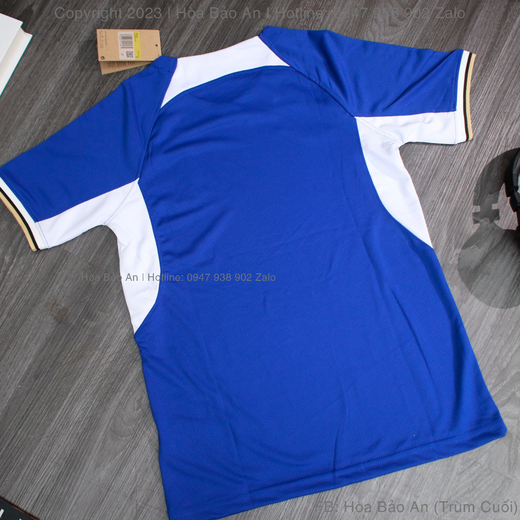 Bộ Quần Áo Bóng Đá CLB Chelsea 2023/24 Sân Nhà màu Xanh Vải Thái Cao Cấp Chuẩn Thi Đấu - Áo Chelsea 2023