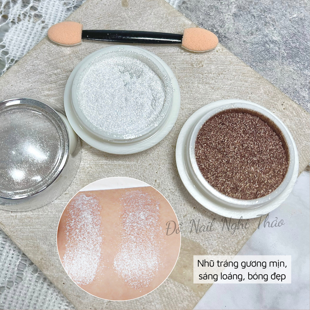 Tráng gương trắng ánh bạc NGHI THẢO