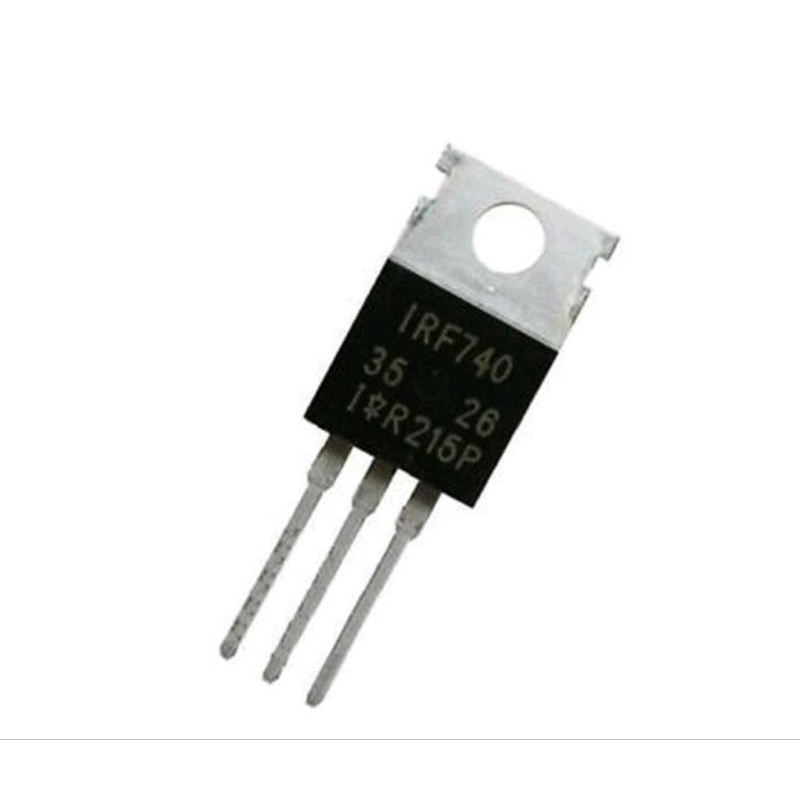 Mosfet Irf740 10A-400v tháo máy lưng đồng bao sống.