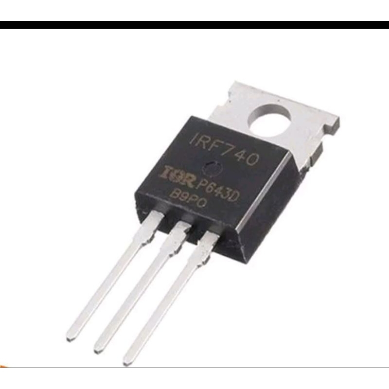 Mosfet Irf740 10A-400v tháo máy lưng đồng bao sống.