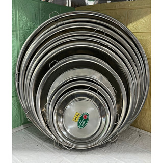 Bơ inox , khay tròn inox dh