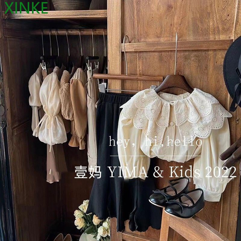 Sơ mi tiểu thư sang chảnh phong cách Hàn Quốc cho bé gái!
