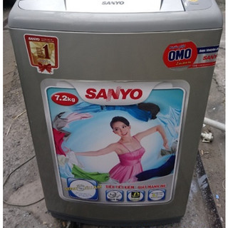 Tem dán máy giặt Sanyo- múa