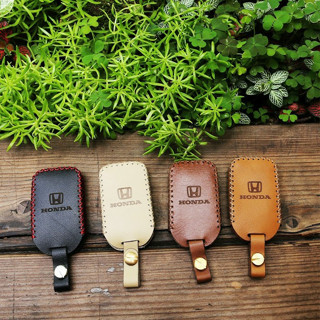 Bao da chìa khoá Honda Jazz City Civic Crv ốp da bọc chìa khóa các dòng xe Jazz City Civic Crv 