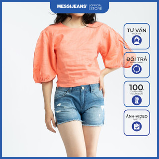 Áo kiểu nữ thanh lịch messijeans wsf0179-21
