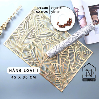 Tấm Lót Bàn Ăn Chữ Nhật 30x45 cm Chống Trượt Cách Nhiệt