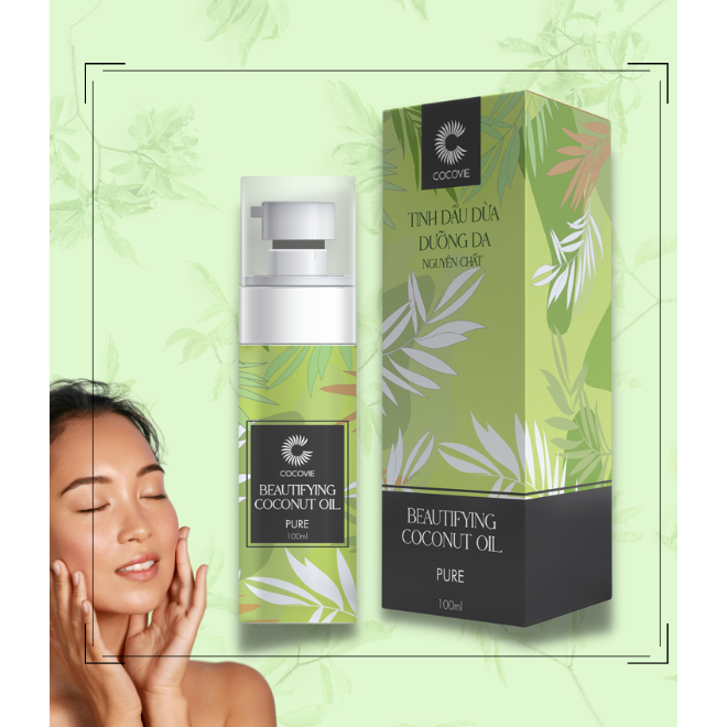 DẦU DỪA DƯỠNG THỂ HỮU CƠ COCOVIE 100ML