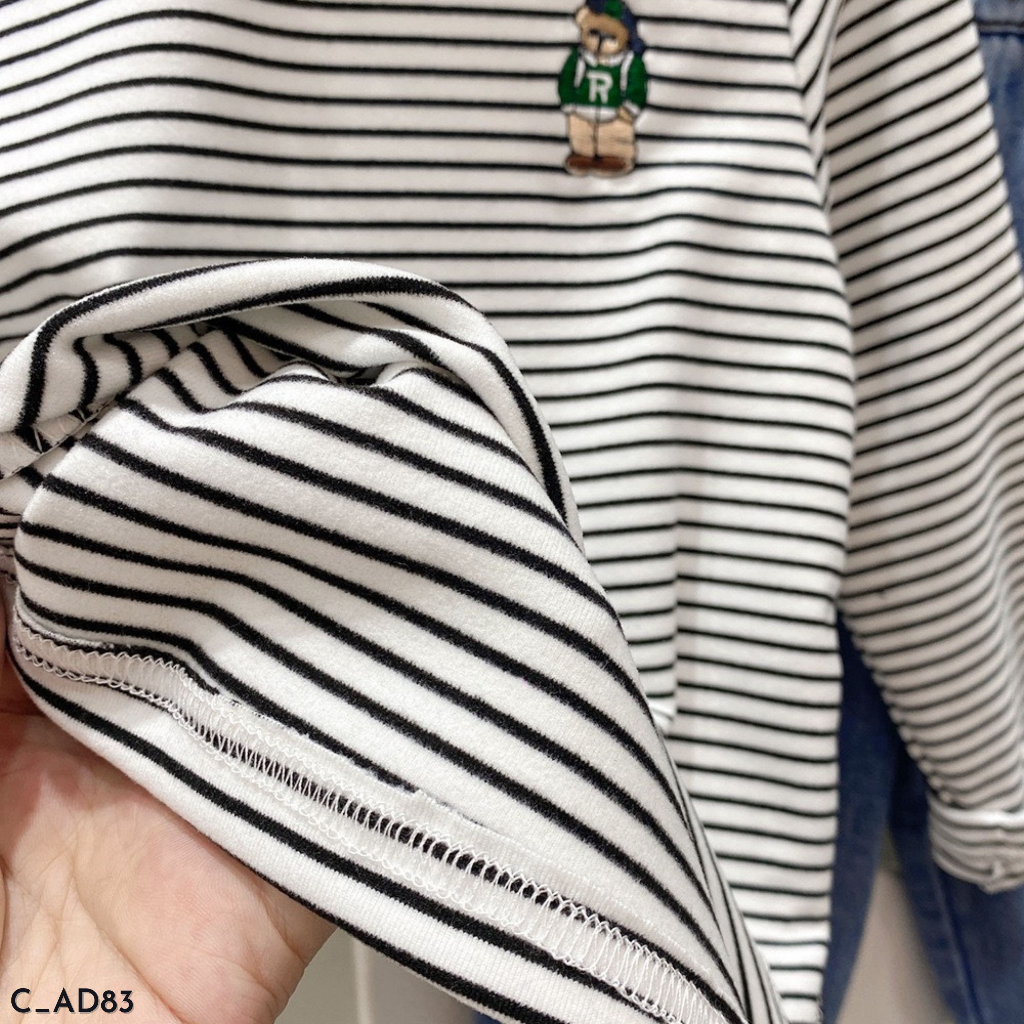 Áo giữ nhiệt cho bé trai , áo dài tay thu đông cho bé EMBES KIDS 14kg - 31kg