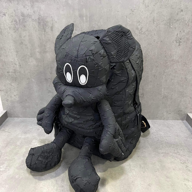 Balo Gấu Chuột Mickey Đen Chất Xốp Dù Siêu Bền 2490