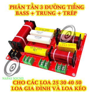 PHÂN TẦN LOA 3 ĐƯỜNG TIẾNG WEAH3005 (GIÁ 1 ĐÔI) CHO LOA KÉO VÀ LOA GIA ĐÌNH - MẠCH PHÂN TẦN 3 ĐƯỜNG TIẾNG