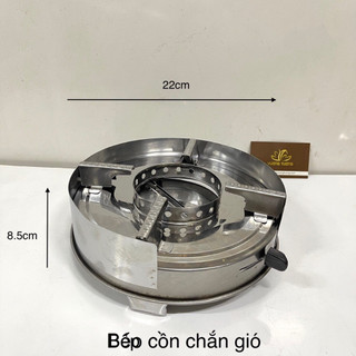 Bếp cồn chắn gió inox - Bếp cồn dã ngoại