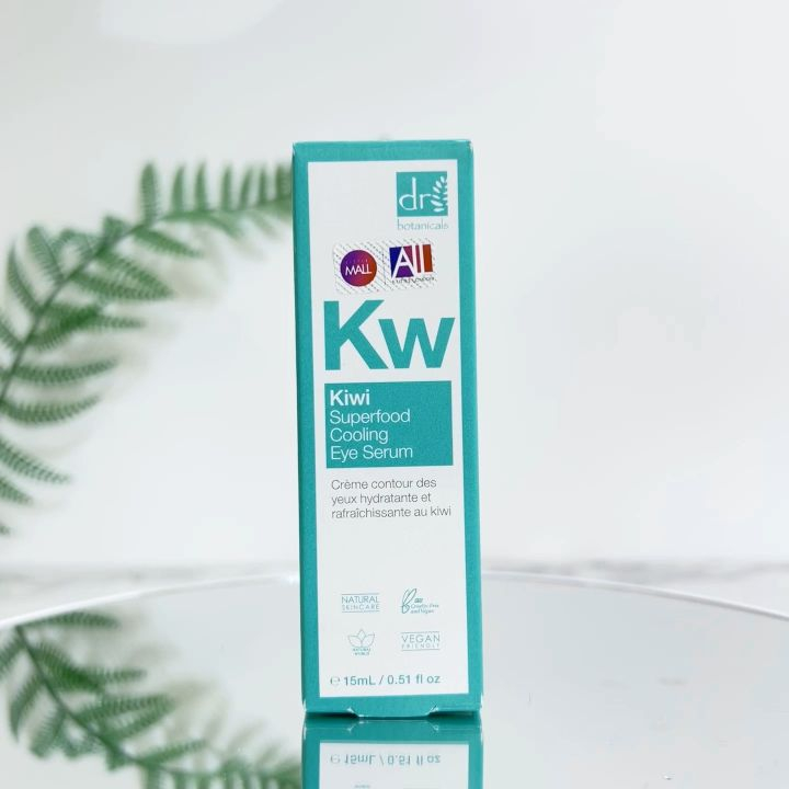 Tinh chất giảm nếp nhăn Dr Botanicals Kw Kiwi Superfood Cooling Eye Serum 15ml
