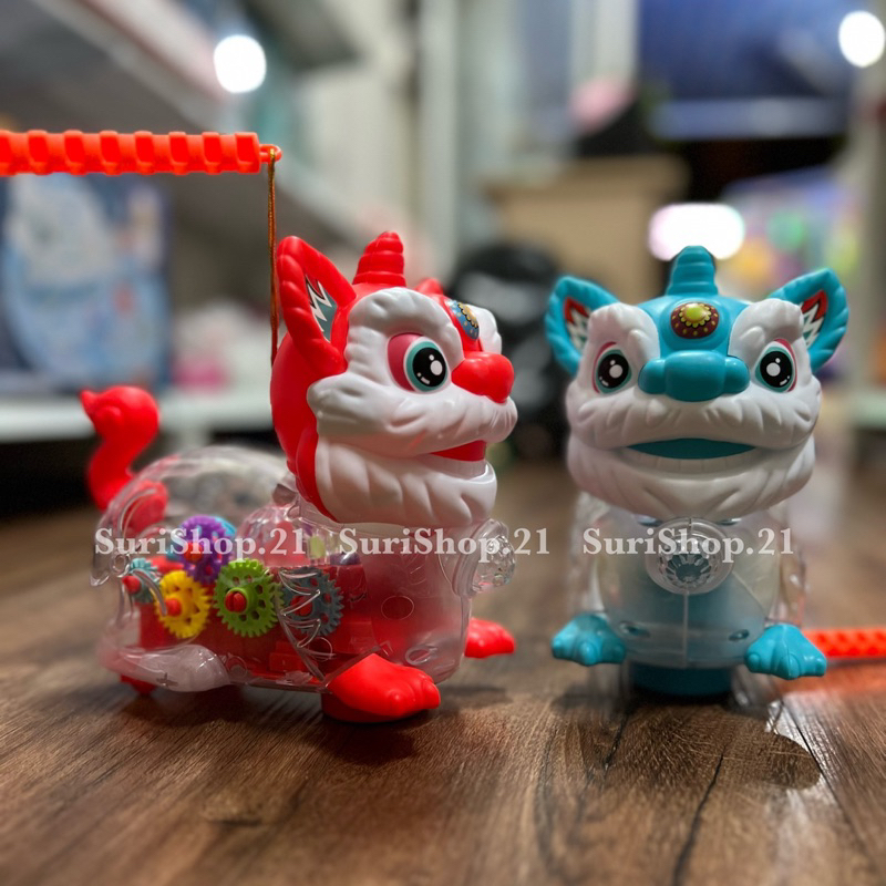 Lồng đèn lân có nhạc và đèn cho bé, lồng đèn trung thu cho bé