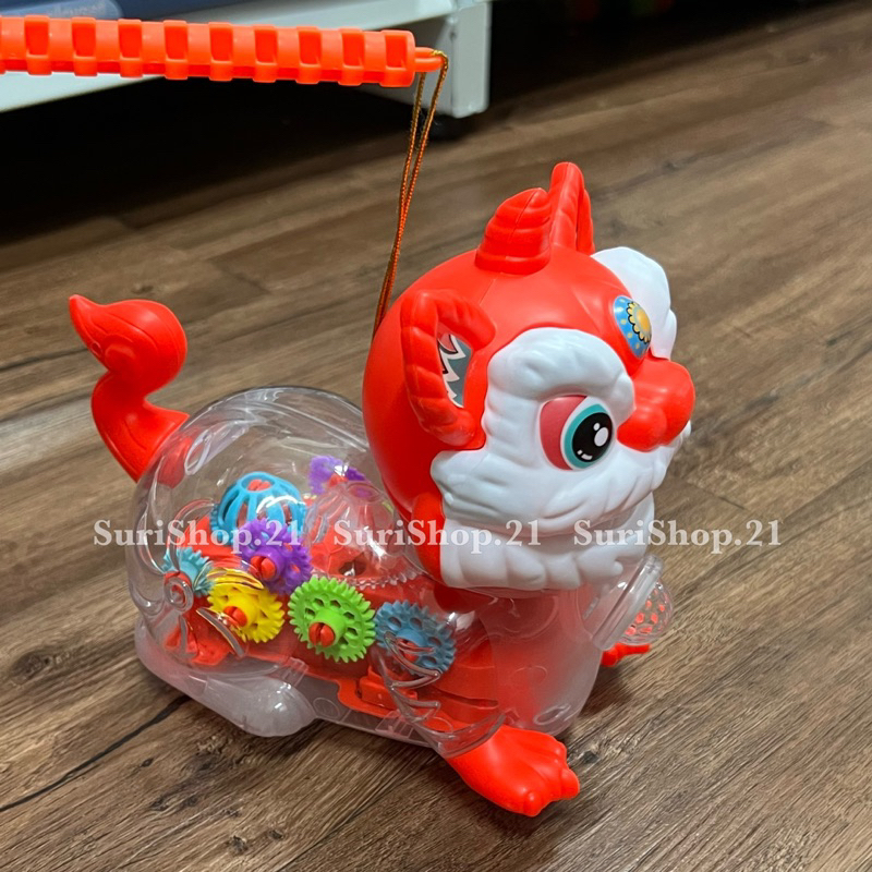 Lồng đèn lân có nhạc và đèn cho bé, lồng đèn trung thu cho bé