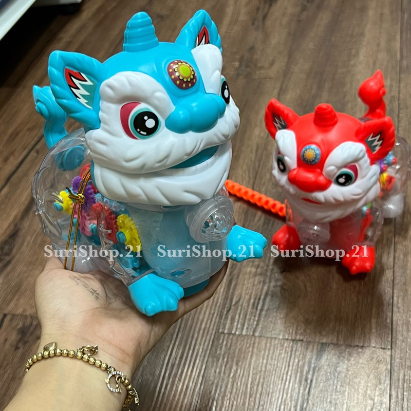 Lồng đèn lân có nhạc và đèn cho bé, lồng đèn trung thu cho bé