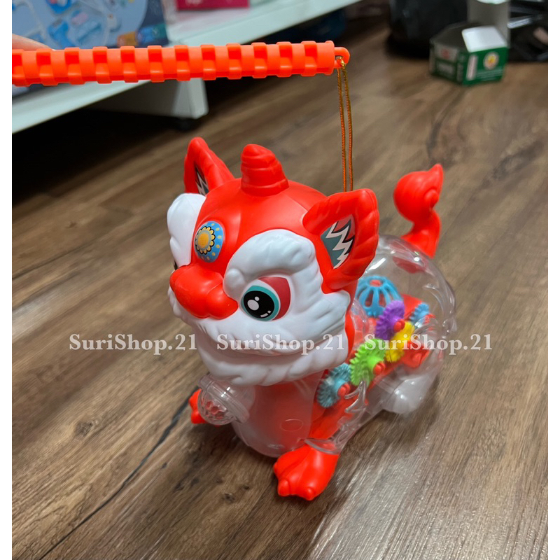 Lồng đèn lân có nhạc và đèn cho bé, lồng đèn trung thu cho bé