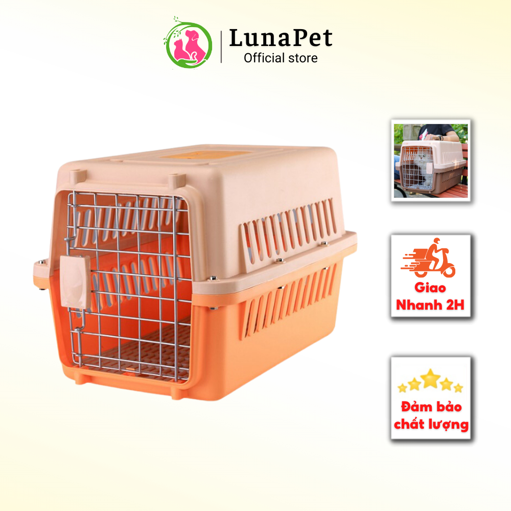 Lồng hàng không Luna Pet LV01 vận chuyển chó mèo đi du lịch