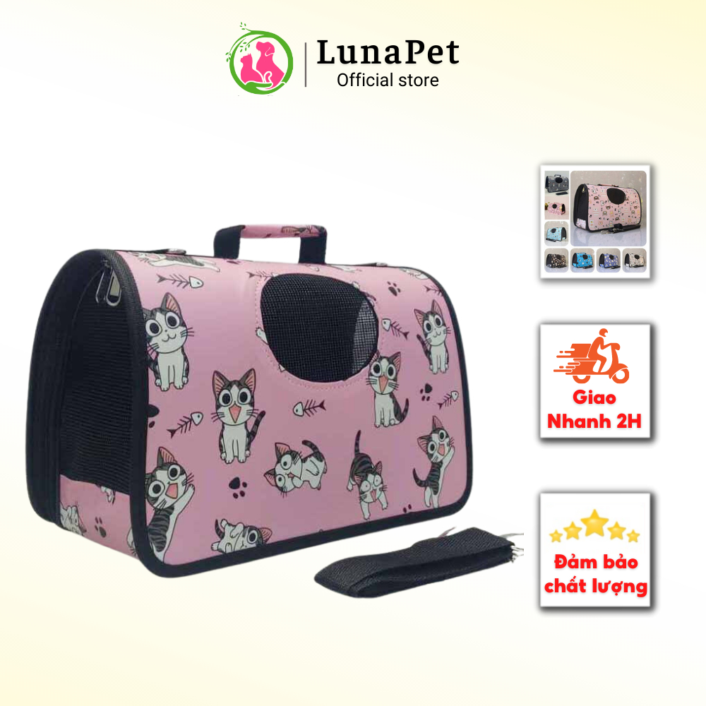 Túi xách chó mèo Luna Pet TV01 vận chuyển thú cưng chó mèo