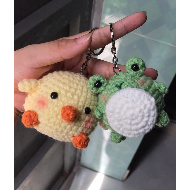 Móc khoá ếch, móc khoá vịt