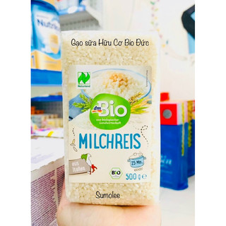 [HÀNG AIR - DATE 9.2025] GẠO SỮA HỮU CƠ ĐỨC CHO BÉ 500GR