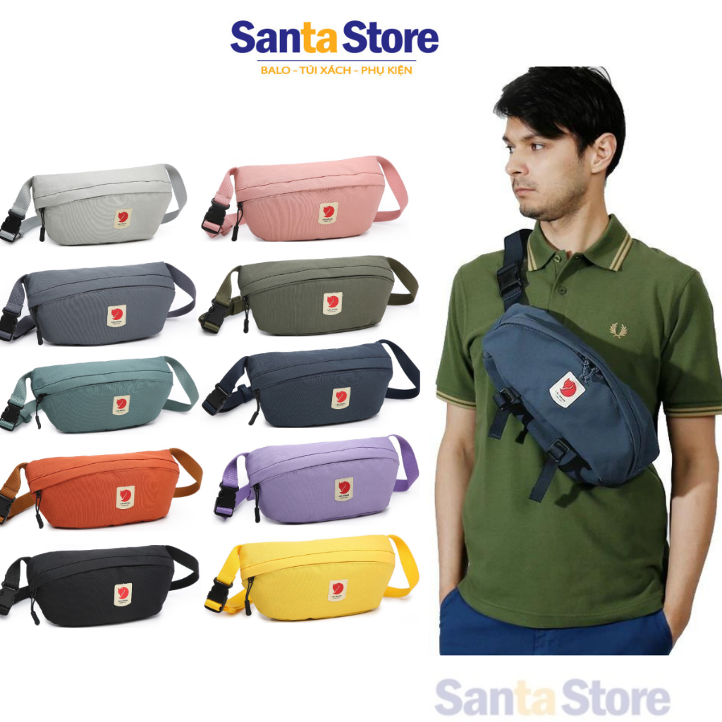 TÚI ĐEO CHÉO,  ĐEO BỤNG KANKEN ULVO HIP PACK- SANTA STORE (FULL MÀU)