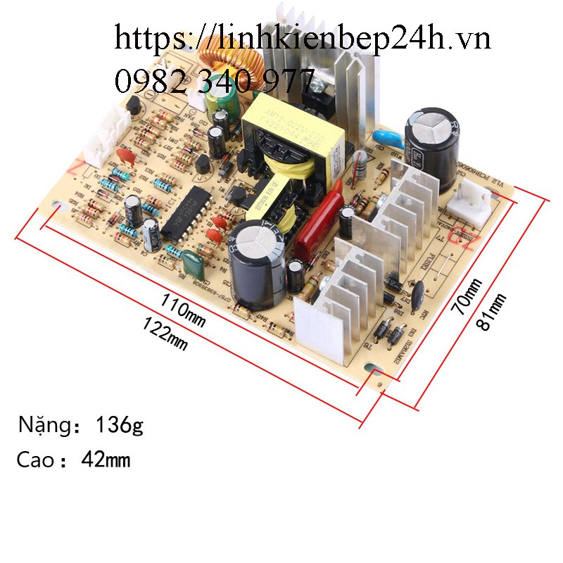 Mạch Dùng Cho Cây Nóng Lạnh Chạy Chíp