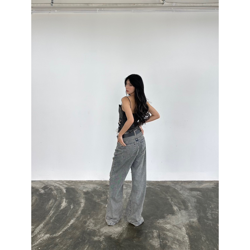 Quần dài OMBRE WAXED JEANS VER 32