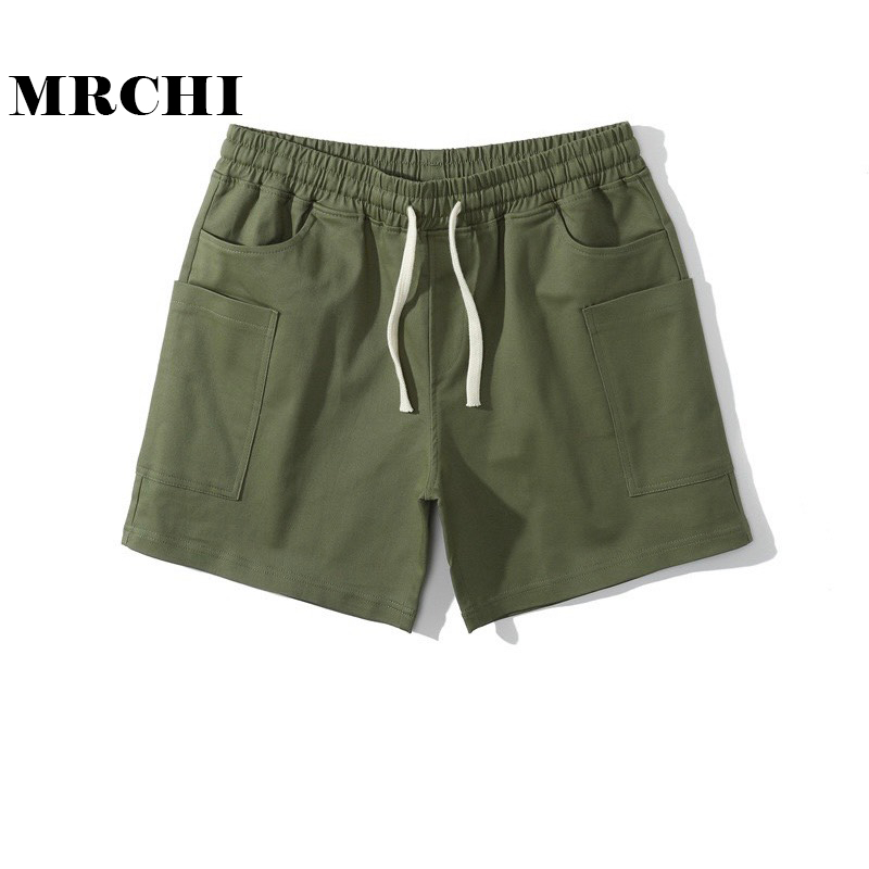 Quần short Đùi Nam Túi Trước Kaki Co Giản Cao Cấp trẻ Trung Năng Động