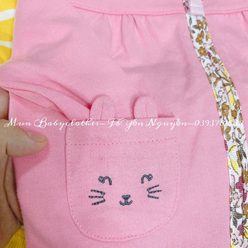 Áo khoác cho bé / áo khoác xuất dư cho bé chất cotton