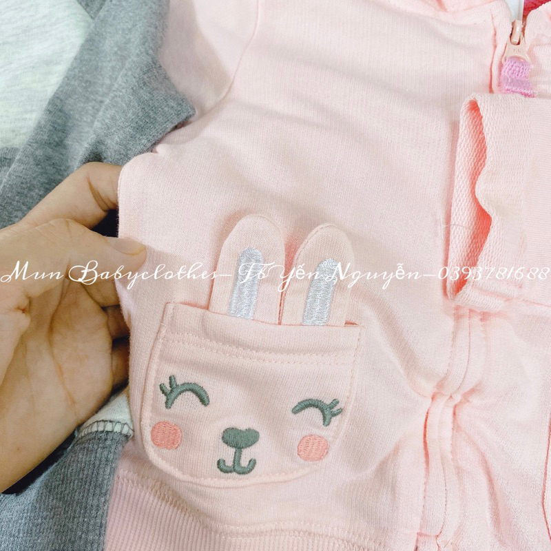 Áo khoác cho bé / áo khoác xuất dư cho bé chất cotton