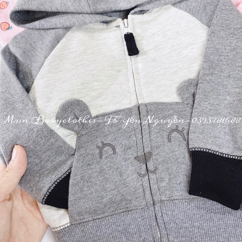 Áo khoác cho bé / áo khoác xuất dư cho bé chất cotton