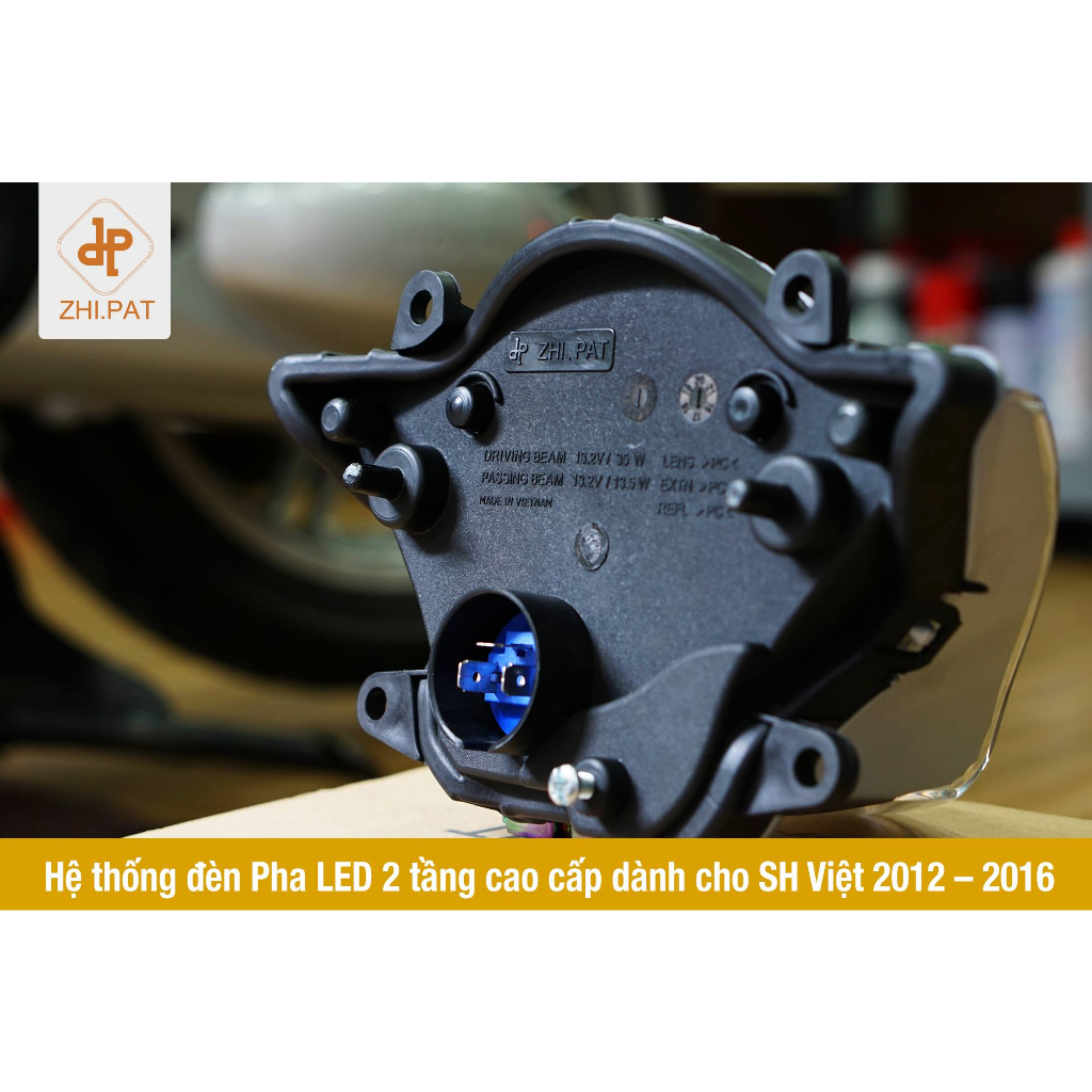 Đèn pha led 2 tầng SHVN Sh 125 150 2012 2013 2014 2015 sh150 sh125 honda sh125i sh150i seido
