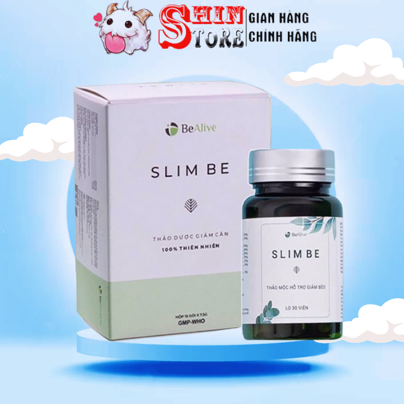 Giảm cân SLIM BE của BEALIVE chính hãng SLimBe giúp giảm cân an toàn giảm 7 đến 10Kg sau 1 liệu trình chính hãng