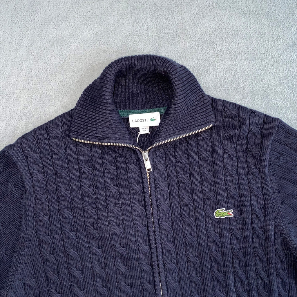 Áo khoác len Lacoste AH103E HDE Chính Hãng