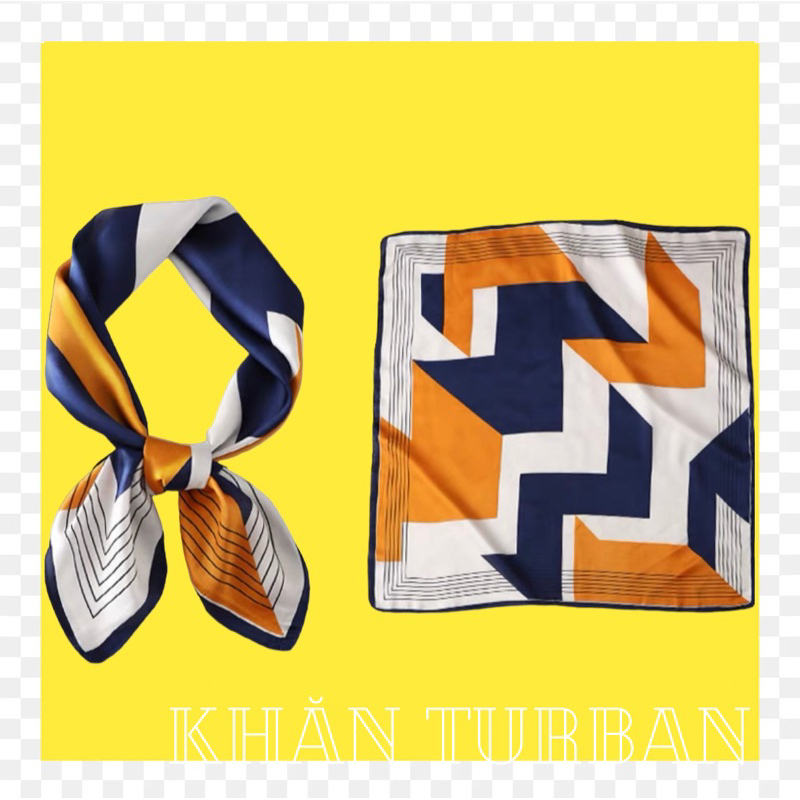 Khăn choàng cổ lụa thanh lịch size 70x70cm nhiều màu - Khanturban.vn