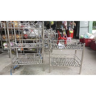 Kệ chén đứng thẻ inox 201 kích thước 30x50