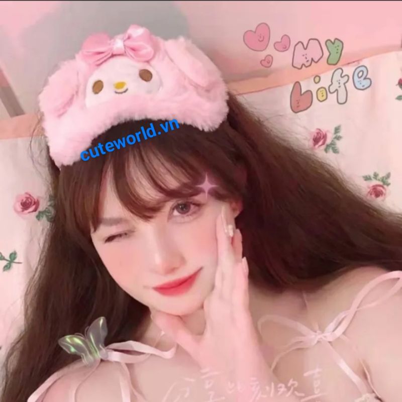 Miếng Che Mắt Ngủ Sanrio Chú Chó Cinnamoroll & Friends