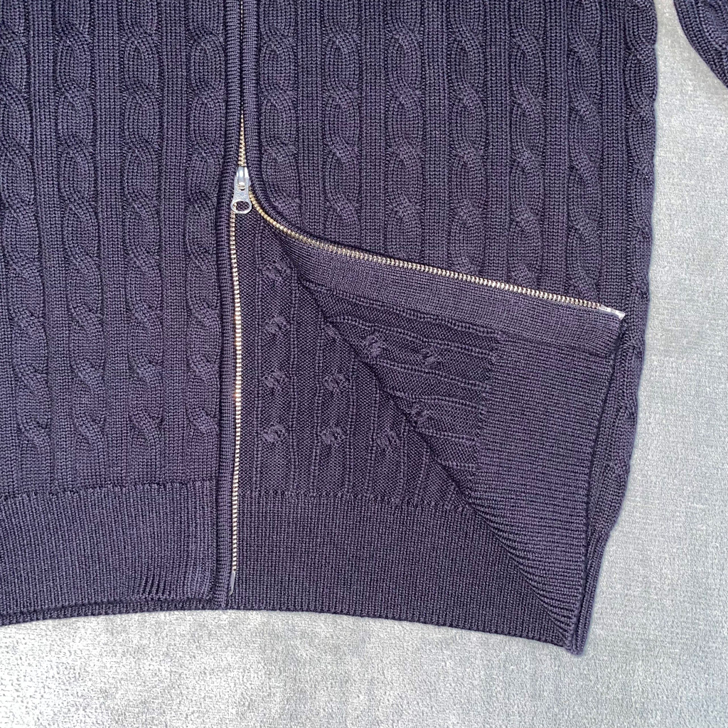 Áo khoác len Lacoste AH103E HDE Chính Hãng