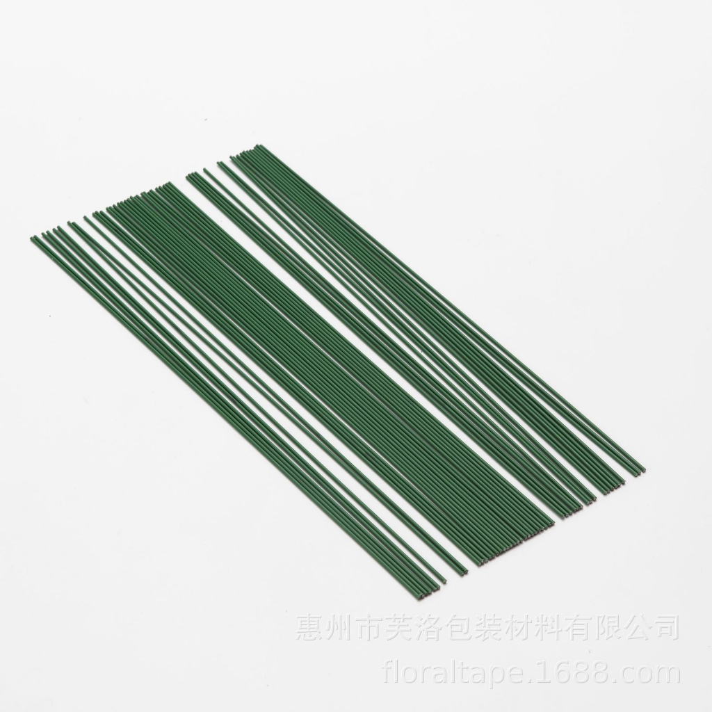 Cành kẽm cắm hoa sáp, hoa giấy dài 40cm DIY