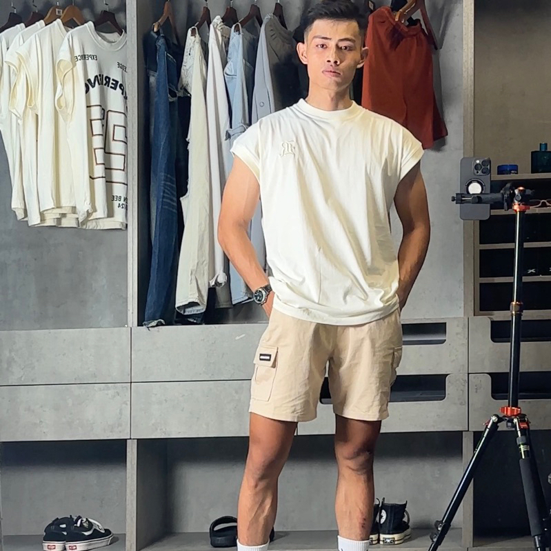 Áo Tanktop basic oversize