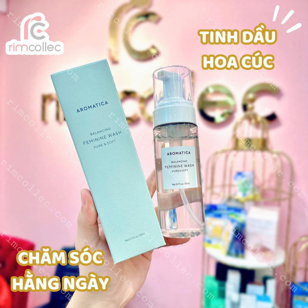 Dung Dịch Vệ Sinh Aromatica Balancing Pure & Soft Feminine Wash 170ml
