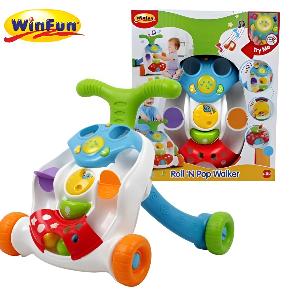 Xe tập đi thả bóng có nhạc Winfun 0829